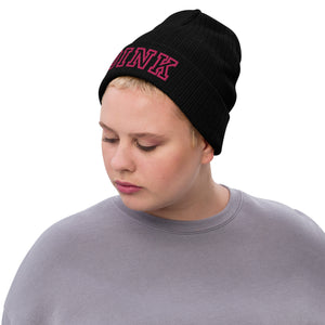 DINK Ribbed knit beanie