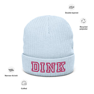 DINK Ribbed knit beanie