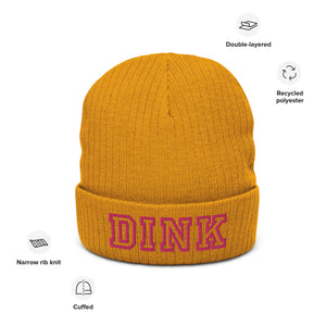 DINK Ribbed knit beanie