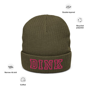 DINK Ribbed knit beanie