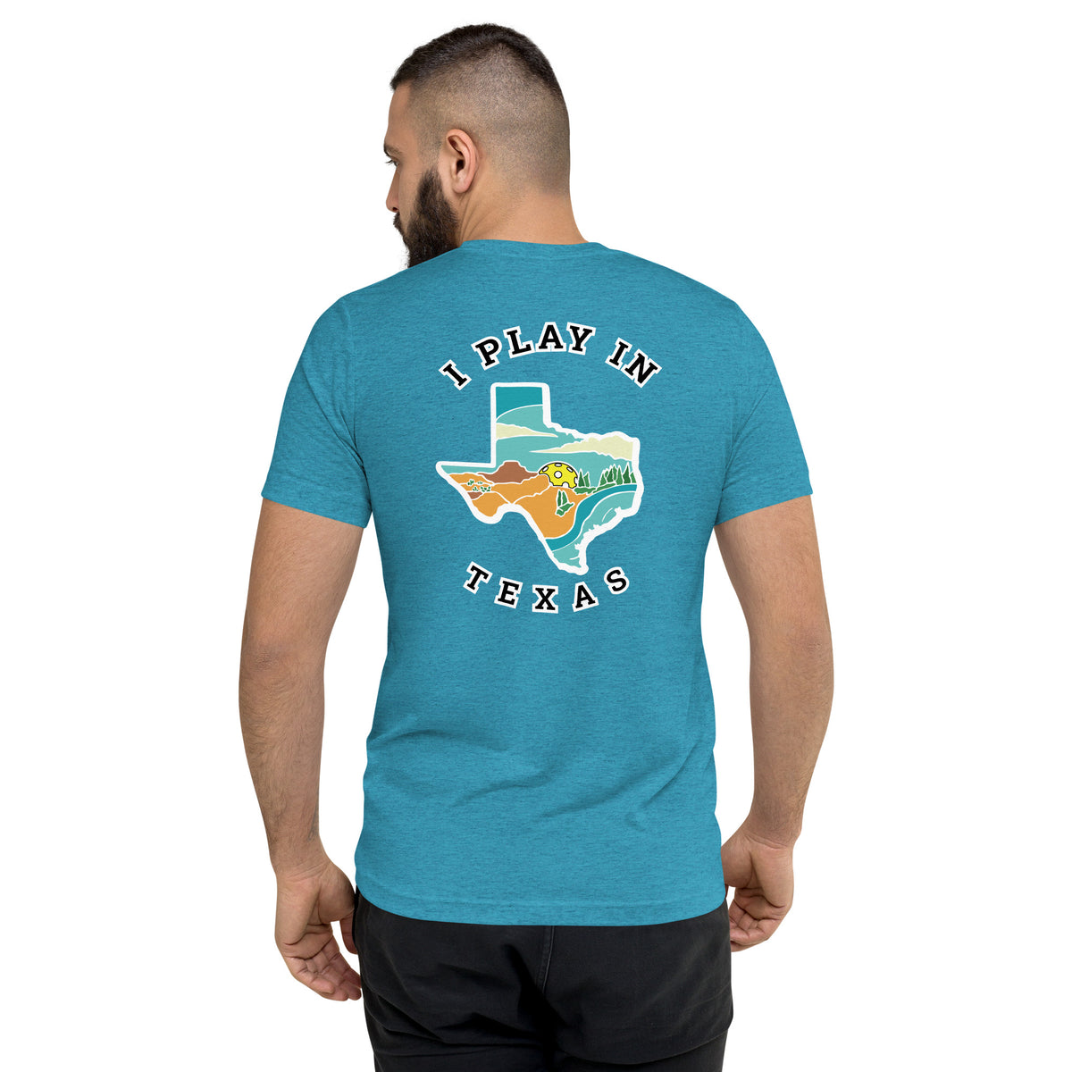I Play in Texas - Tri-Blend T-Shirt