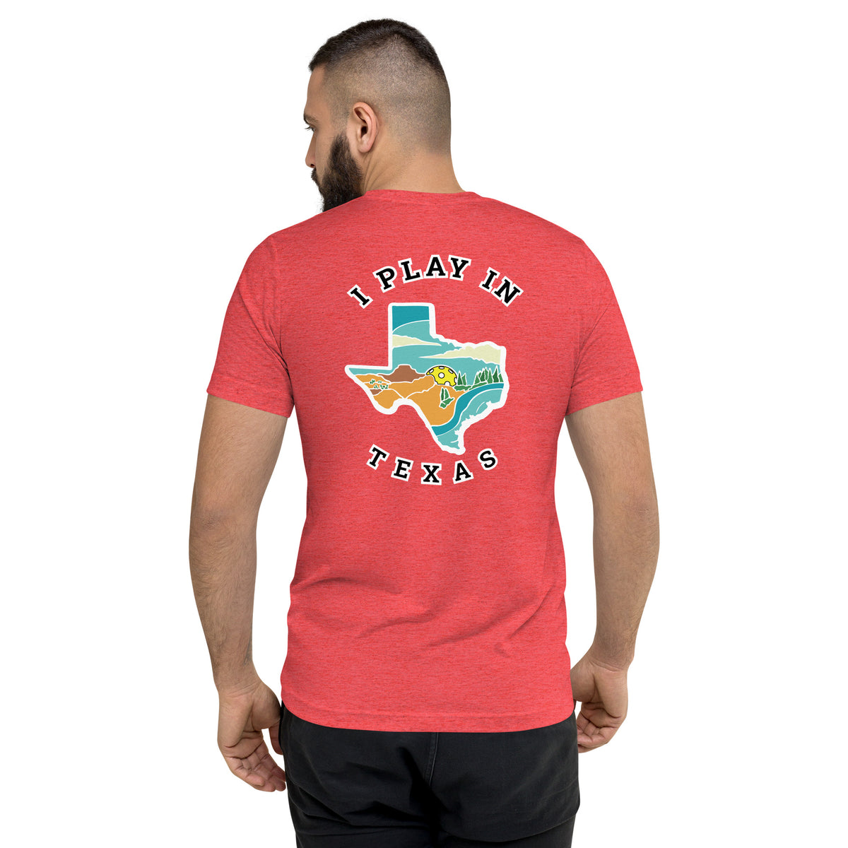 I Play in Texas - Tri-Blend T-Shirt